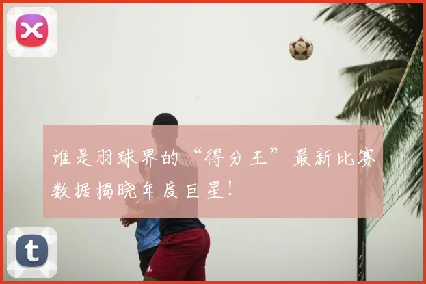 谁是羽球界的“得分王”最新比赛数据揭晓年度巨星！