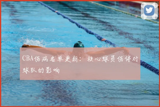CBA伤病名单更新：核心球员伤停对球队的影响
